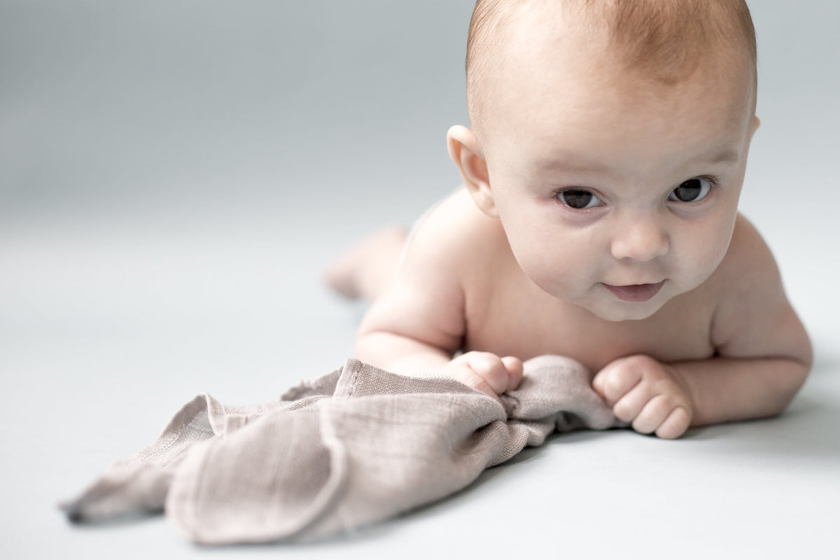 Muslindukar i bambu, 3-pack