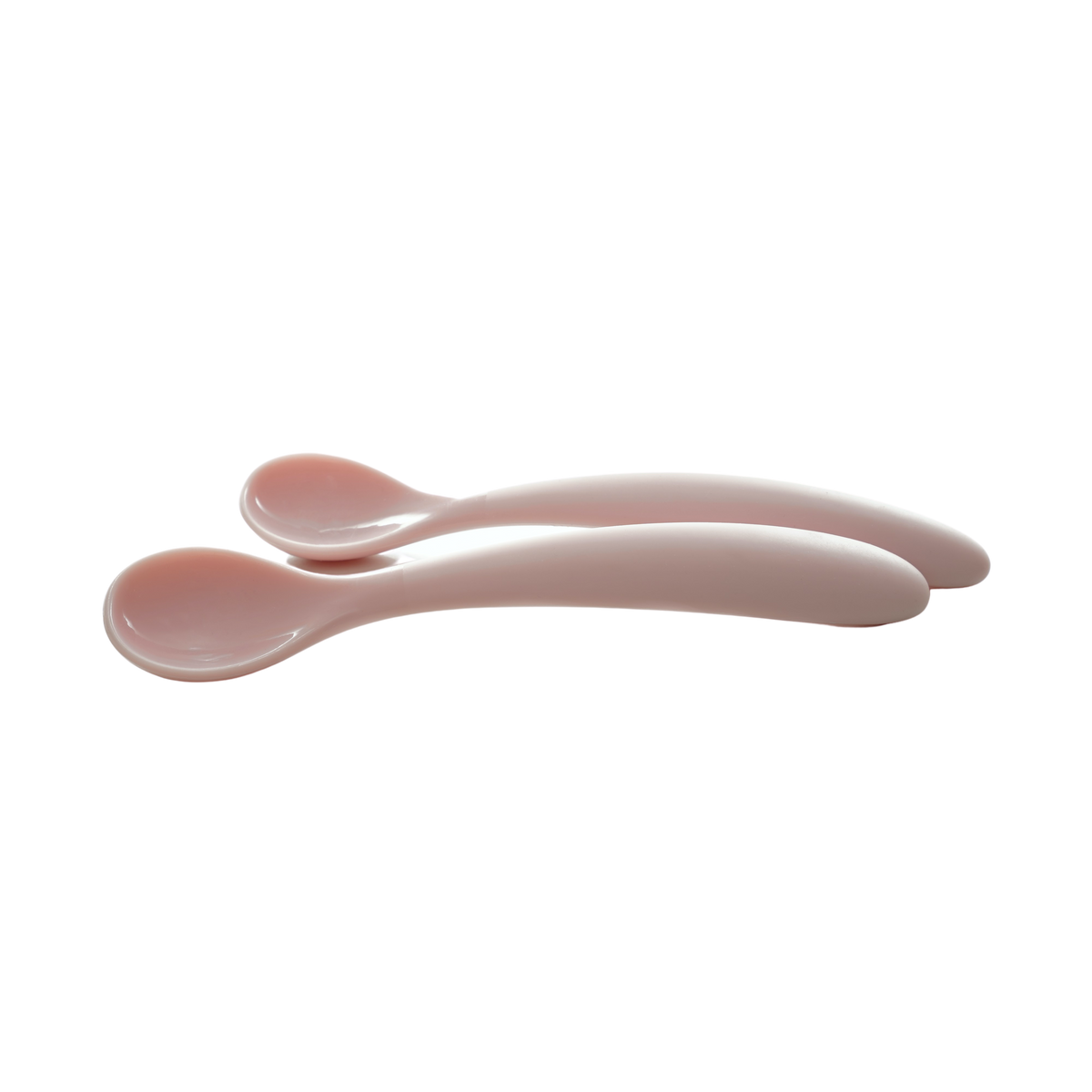 Barnskedar i silikon, 2-pack – rosa