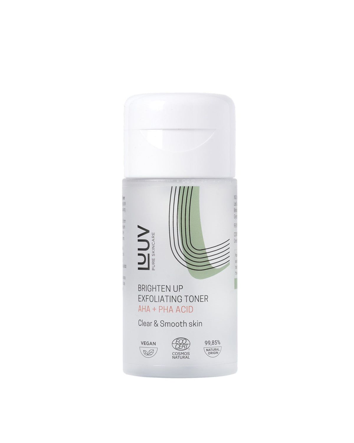 Exfolierande ansiktsvatten med AHA och PHA