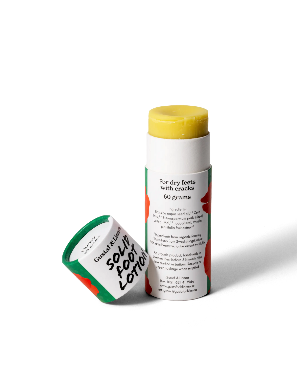 Fotstift – bivax och honung