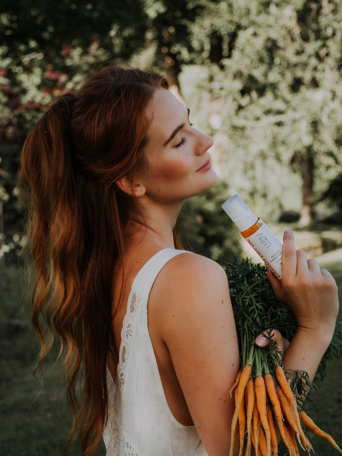 Torrolja med aloe vera – Carrot Dry Oil