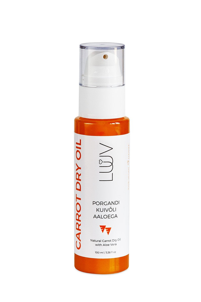 Torrolja med aloe vera – Carrot Dry Oil