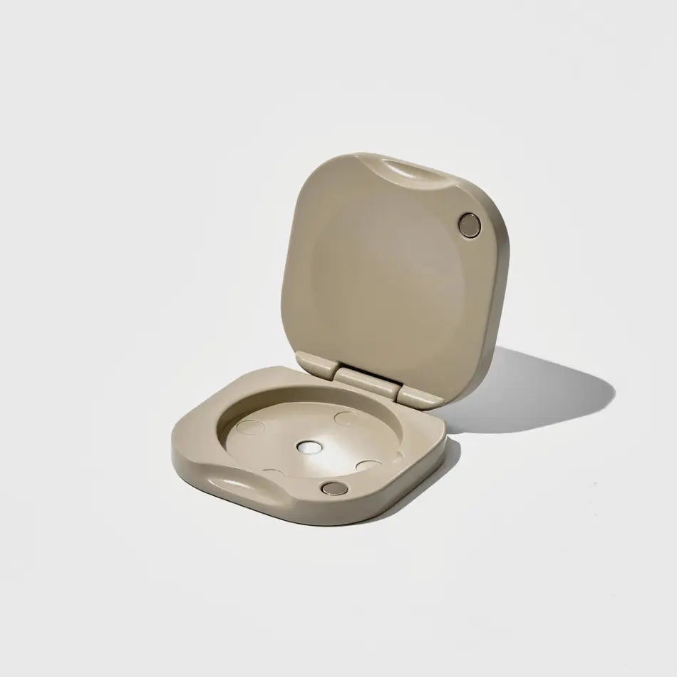 Solid parfym med etui – Clay (beige)