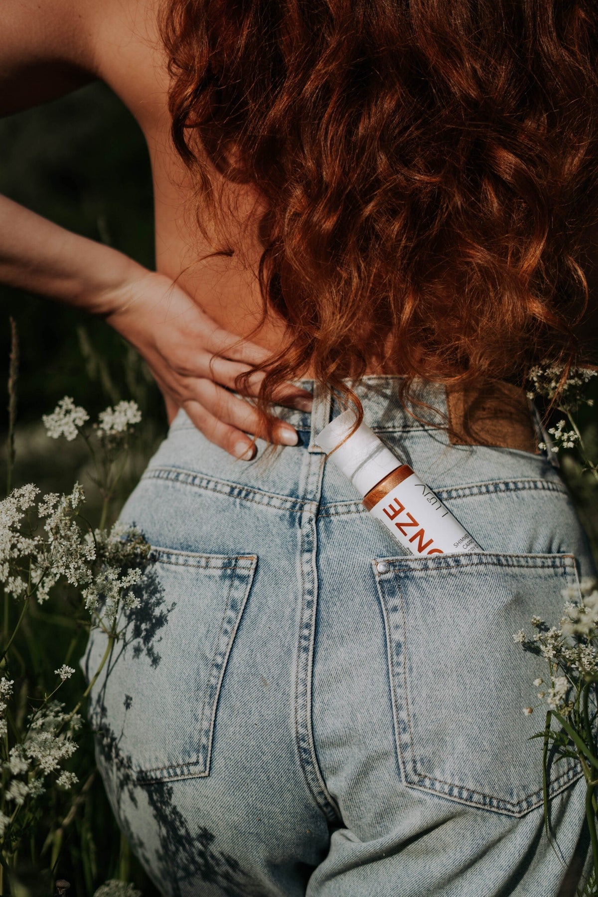 Skimrande torrolja med aloe vera – Bronze