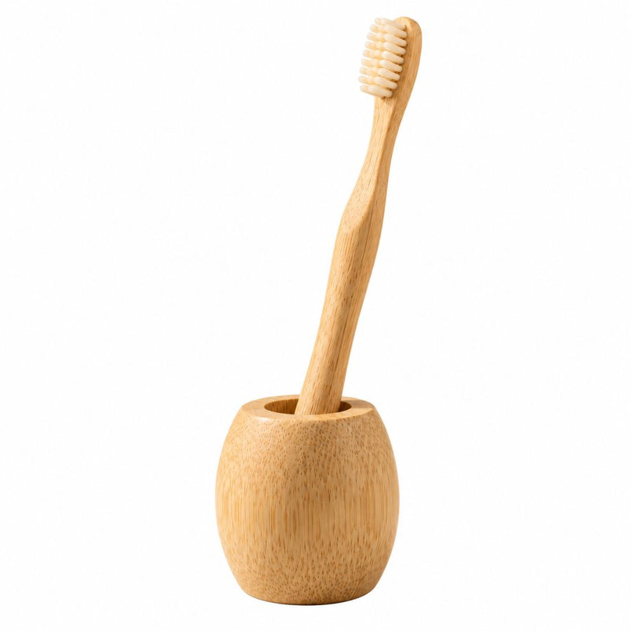 Tandborstehållare i bambu